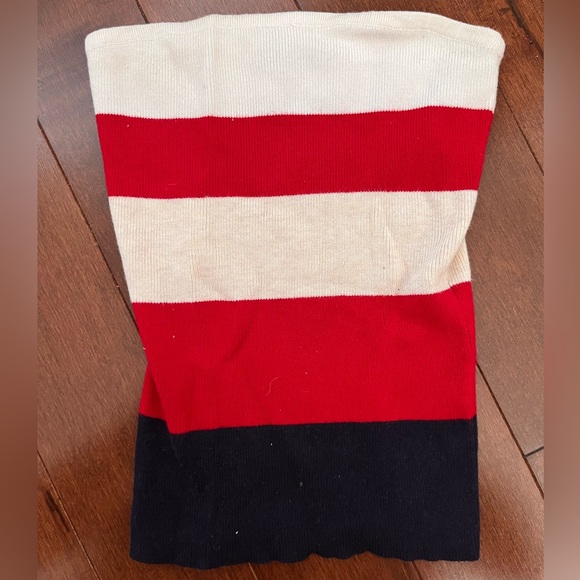 Dynamite Knit Tube Top - Red, White, and Blue - Size Extra Small - Picture 2 of 5